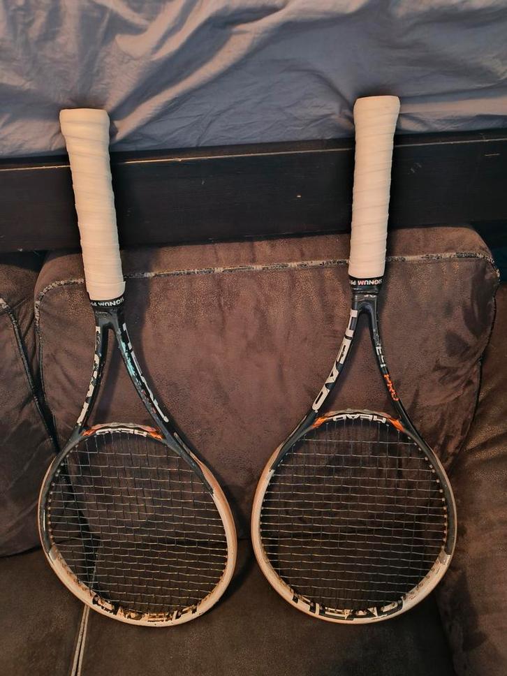 Head Speed tennisrackets - Bespannen, Sport en Fitness, Tennis, Gebruikt, Racket, Head, Ophalen of Verzenden