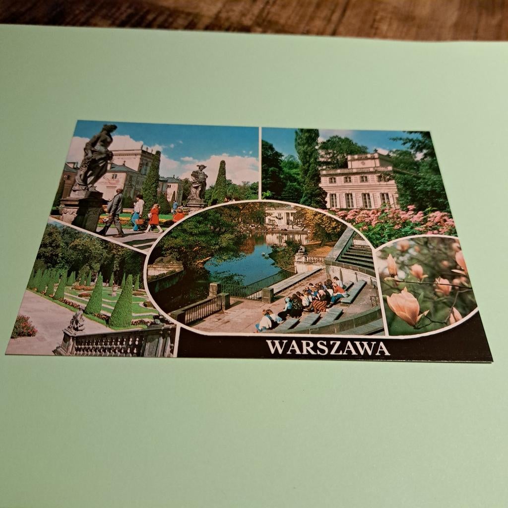 Vintage Ansichtkaart Warschau, Polen - Meerdere Zichten, Ophalen of Verzenden, 1980 tot heden, Ongelopen, Overig Europa