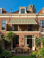 Elektrisch zonnescherm 5,50m breed, Ophalen, Gebruikt, 450 cm of meer, Elektrisch