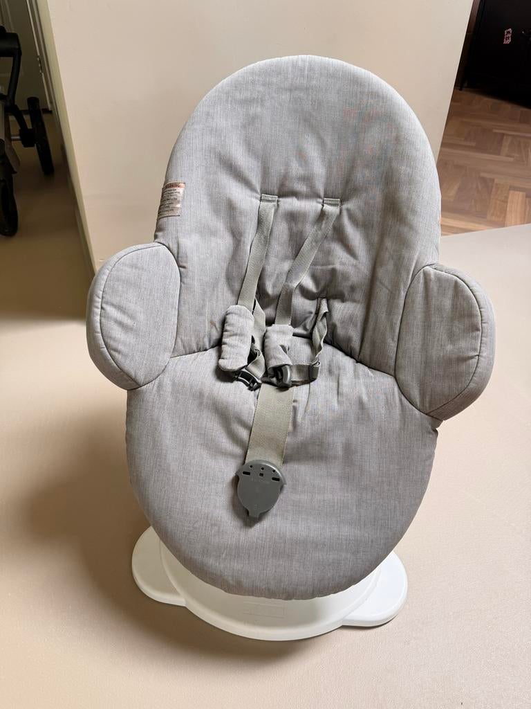 Stokke Steps Bouncer, Kinderen en Baby's, Wipstoeltjes, Gebruikt, Wipstoel, Overige merken, Met gordel(s) of riempje(s), Ophalen