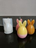Siliconen mal voor konijnenkaarsen - DIY kaarsen maken, Hobby en Vrije tijd, Knutselen, Ophalen of Verzenden, Gebruikt, Gereedschap of Toebehoren