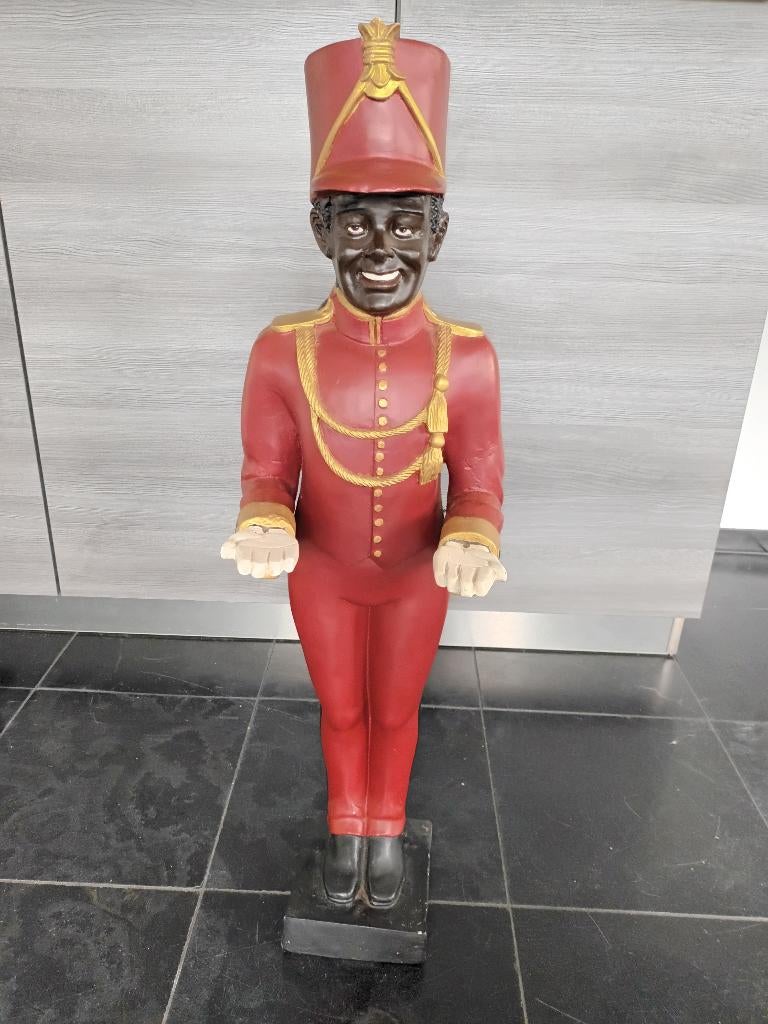 Unieke beeld van butler of piccolo 96cm hoog, Verzamelen, Ophalen, Zo goed als nieuw, Mens