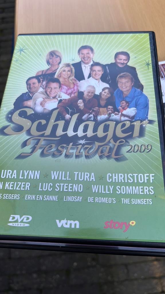 DVD - Schlagerfestival 2009, Alle leeftijden, Ophalen of Verzenden, Zo goed als nieuw
