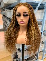 22 inch kinky curly pruik / wig 100% menselijke haar, Ophalen of Verzenden, Nieuw, Pruik of Haarverlenging