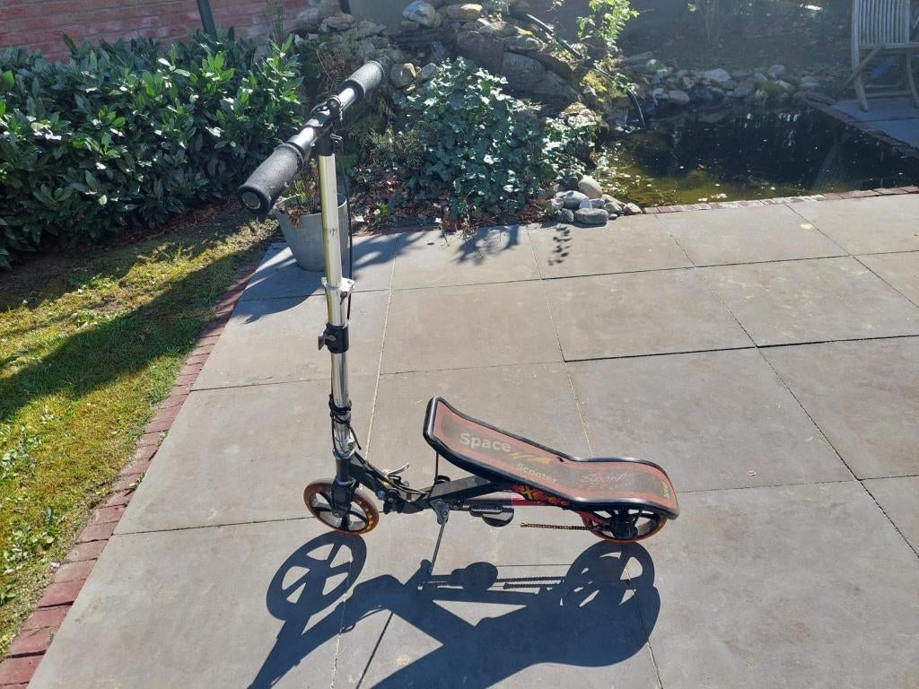 Space Scooter Model X580 met instructie handleiding, Fietsen en Brommers, Steps, Ophalen of Verzenden, Gebruikt, Gewone step, Spacescooter