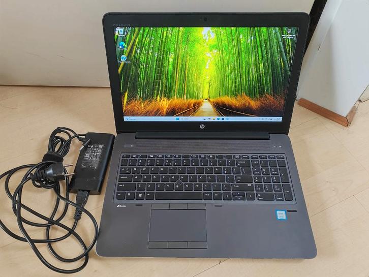 HP Workstation Zbook 15 G4 I7 7700HQ M2200 16GB 512GB, Computers en Software, Windows Laptops, Refurbished, 15 inch, SSD, 3 tot 4 Ghz
