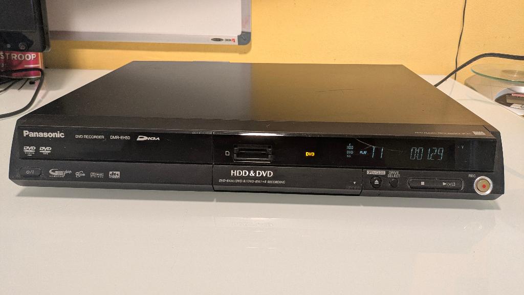 Panasonic DVD recorder DMR-EH50, Audio, Tv en Foto, Dvd-spelers, Ophalen, Gebruikt, Dvd-recorder, Panasonic