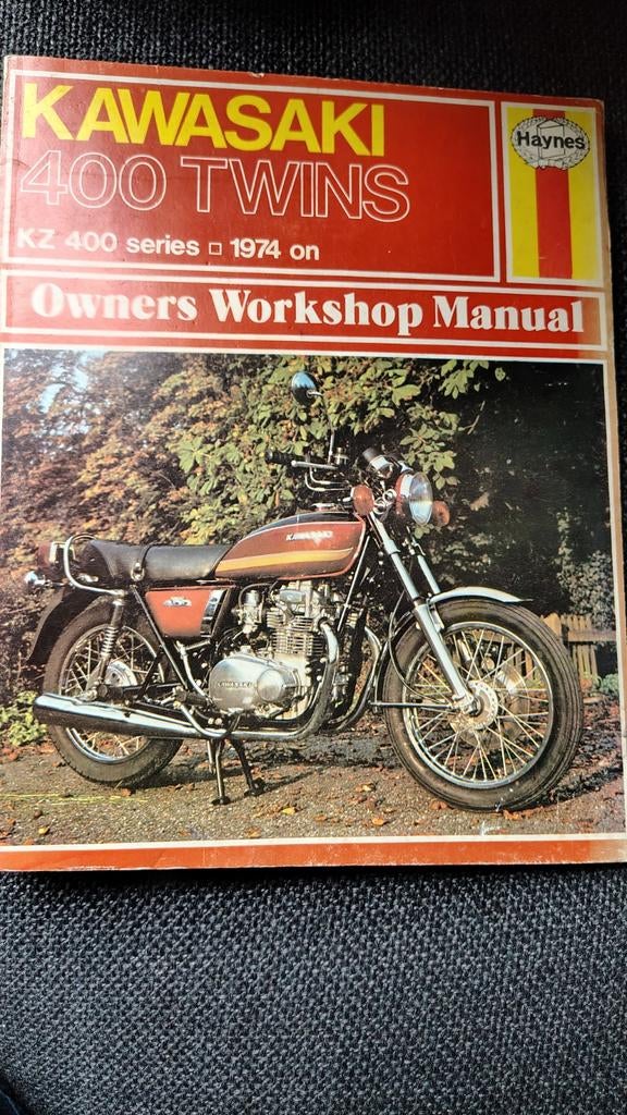 Werkplaatshandboek kz400 kz 400, Ophalen of Verzenden, Yamaha