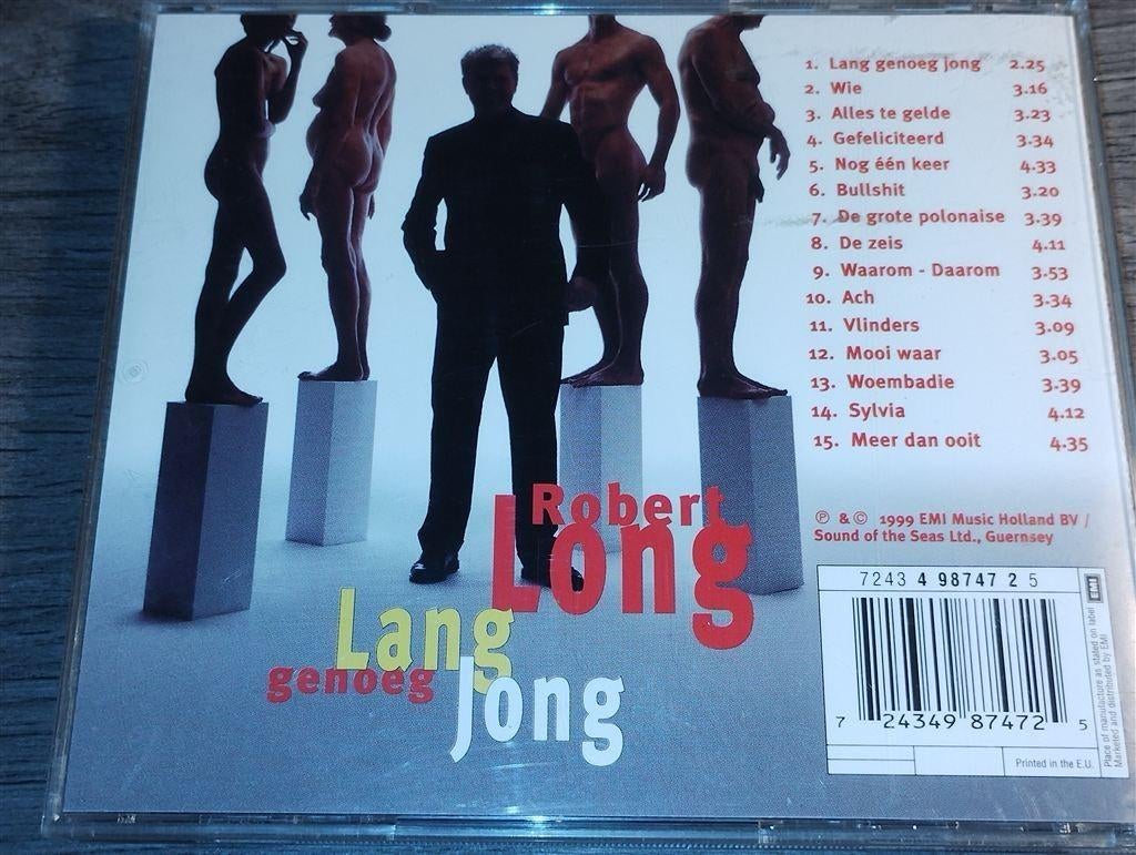 Robert Long - Lang Genoeg Jong, Ophalen of Verzenden, Zo goed als nieuw, Levenslied of Smartlap