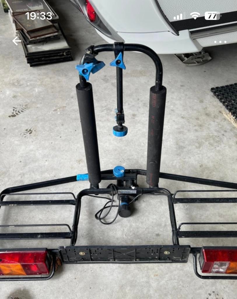 Fietsendrager, Ophalen of Verzenden, 2 fietsen, Gebruikt, Trekhaakdrager