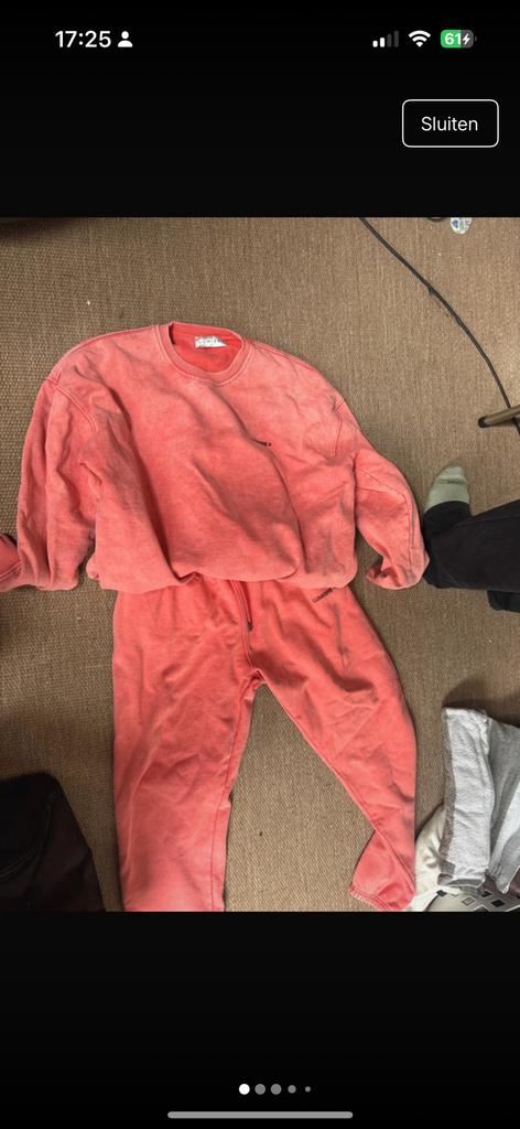 Trainingspak lumiere l, Maat 52/54 (L), Oranje, Ophalen of Verzenden, Zo goed als nieuw