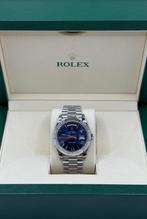 Rolex Daydate, Blauw, Nieuw, Ophalen of Verzenden, Waterdicht