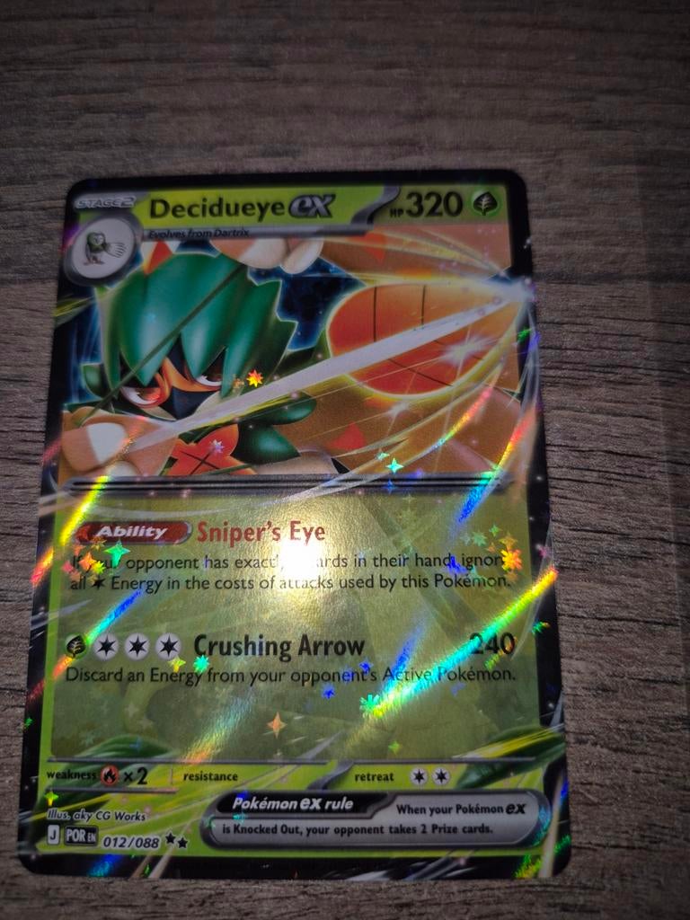 Perfect Order #012 Decidueye EX, Ophalen of Verzenden, Zo goed als nieuw