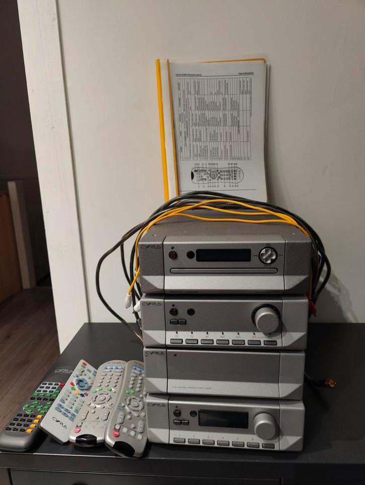 Cyrus 8 Hifi Set - Prachtig Stereo Geluid, Audio, Tv en Foto, Stereo-sets, Gebruikt, Cd-speler, Dvd-speler, Tuner of Radio, Overige merken