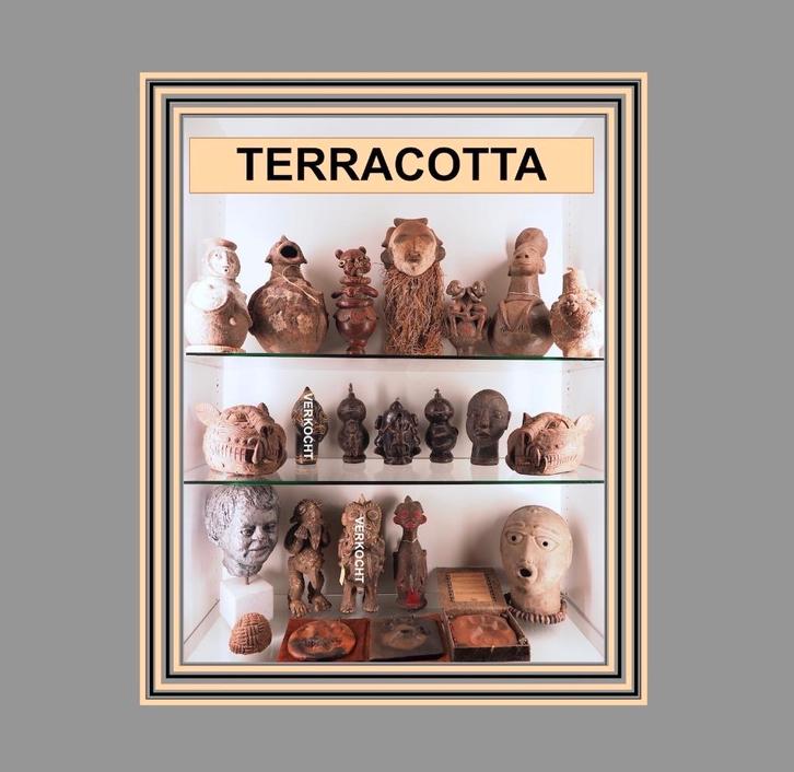 VERKOOP TERRACOTTA VERZAMELING - zie ook mijn advertenties!, Antiek en Kunst, Antiek | Keramiek en Aardewerk, Ophalen of Verzenden