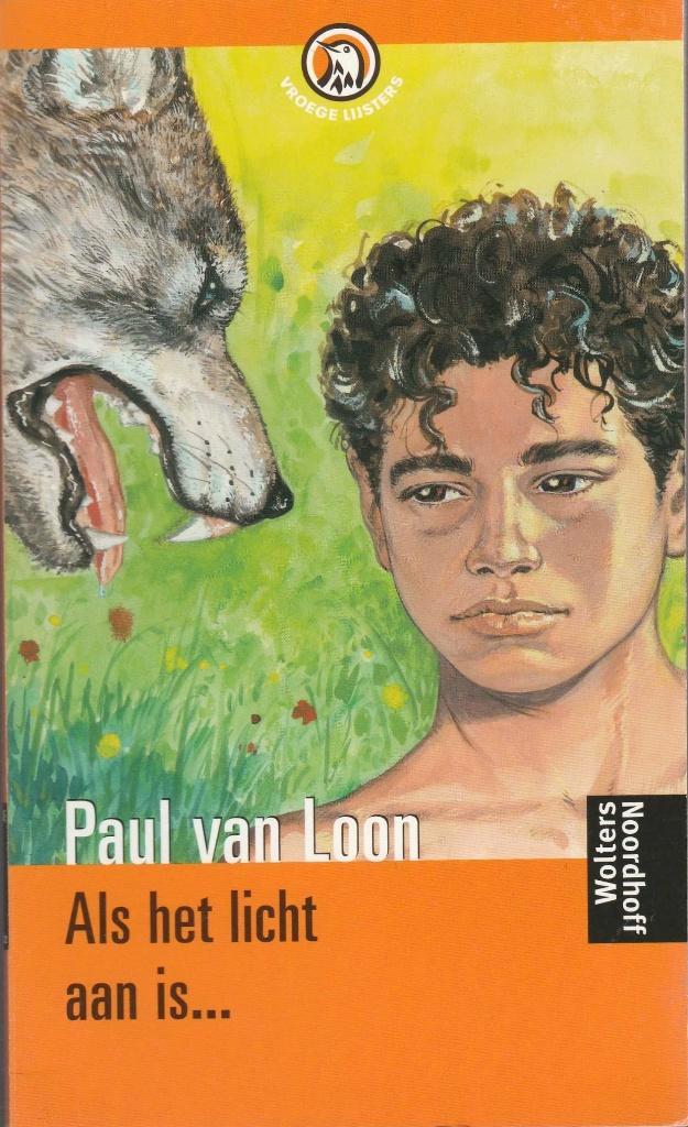 Paul van Loon - Als het licht aan is, Boeken, Kinderboeken | Jeugd | 10 tot 12 jaar, Zo goed als nieuw, Ophalen of Verzenden