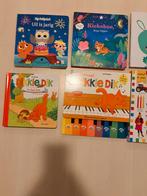 Diverse kinderboeken: prentenboeken, voelboek, piano boek, Boeken, Ophalen of Verzenden, Zo goed als nieuw, Uitklap-, Voel- of Ontdekboek