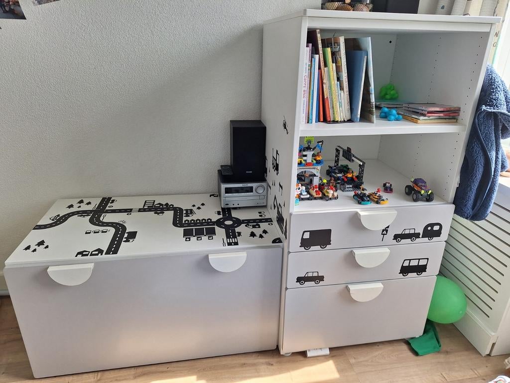 Boeken- speelgoedkast, Ophalen, 50 tot 70 cm, 100 cm of meer, 105 cm of meer