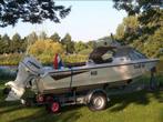 Fletcher 178 incl 75pk Evinrude E-TEC incl trailer, Gebruikt, 70 tot 120 pk, Ophalen of Verzenden, 3 tot 6 meter