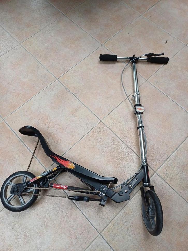Space Scooter, Fietsen en Brommers, Steps, Gebruikt, Gewone step, Ophalen