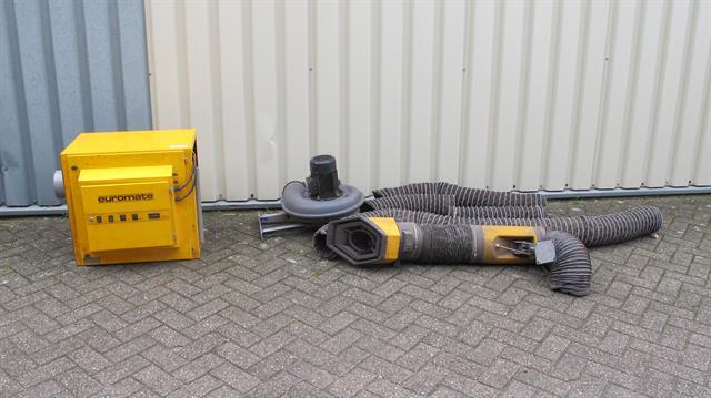 lasdamp afzuigsysteem Euromate met slakkenhuis en, Doe-het-zelf en Verbouw, Gebruikt, Niet ingevuld, Niet ingevuld, Ophalen