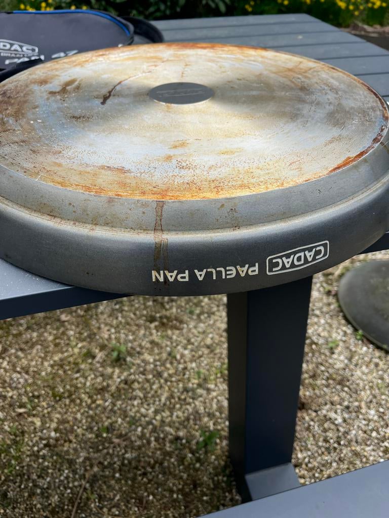 Cadac Paella Pan 47, Ophalen, Zo goed als nieuw, Aluminium, Koekenpan of Braadpan