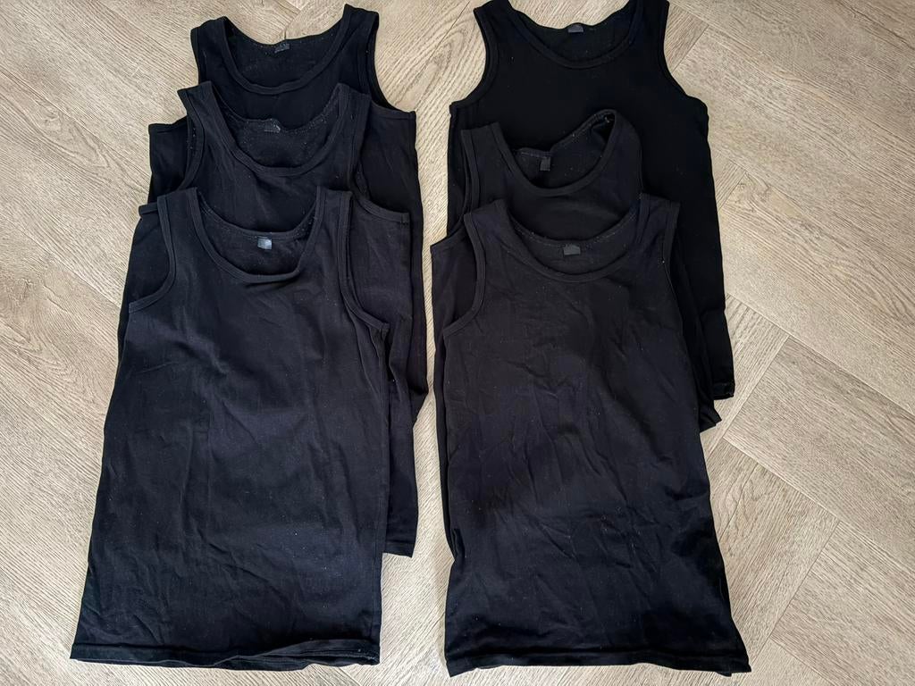 6 Zeeman jongens singletjes maat 158/164, Kinderen en Baby's, Kinderkleding | Maat 158, Ophalen of Verzenden, Zo goed als nieuw