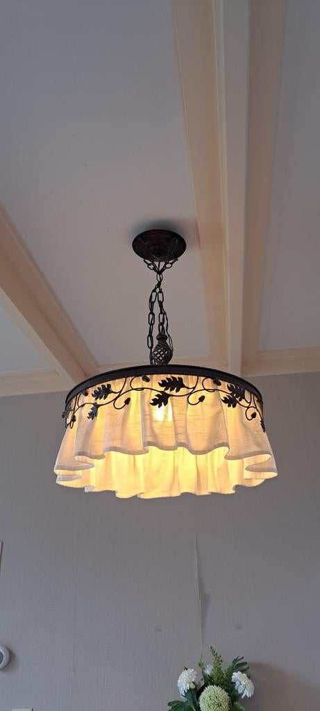 Art deco / retro hanglamp, Huis en Inrichting, Lampen | Hanglampen, Ophalen, Minder dan 50 cm