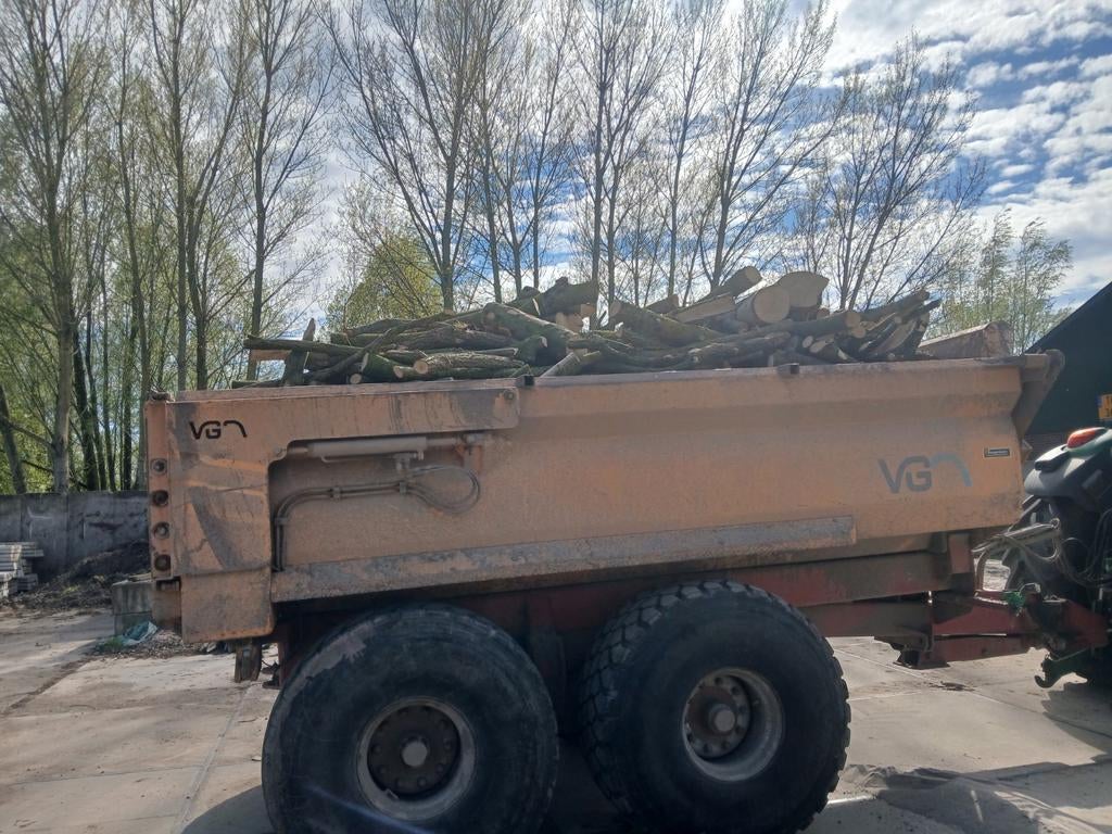 Te koop haardhout, 6 m³ of meer, Ophalen, Essenhout, Stammen