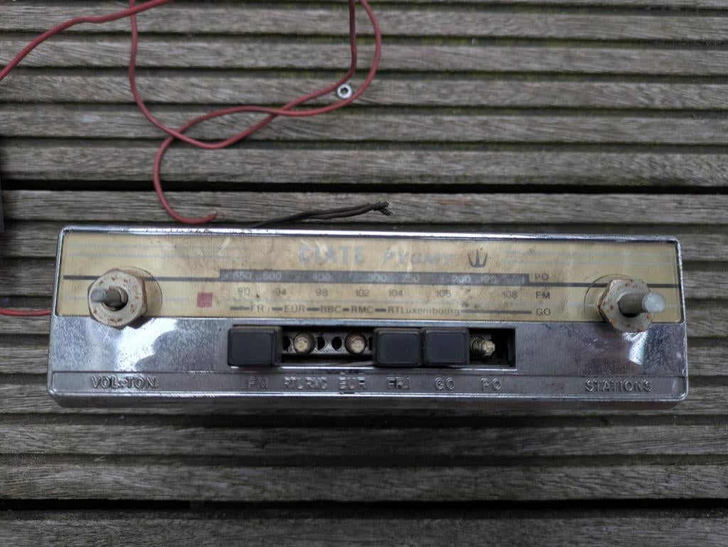 Autoradio Ciate Pygmy Jaren 70, Ophalen of Verzenden