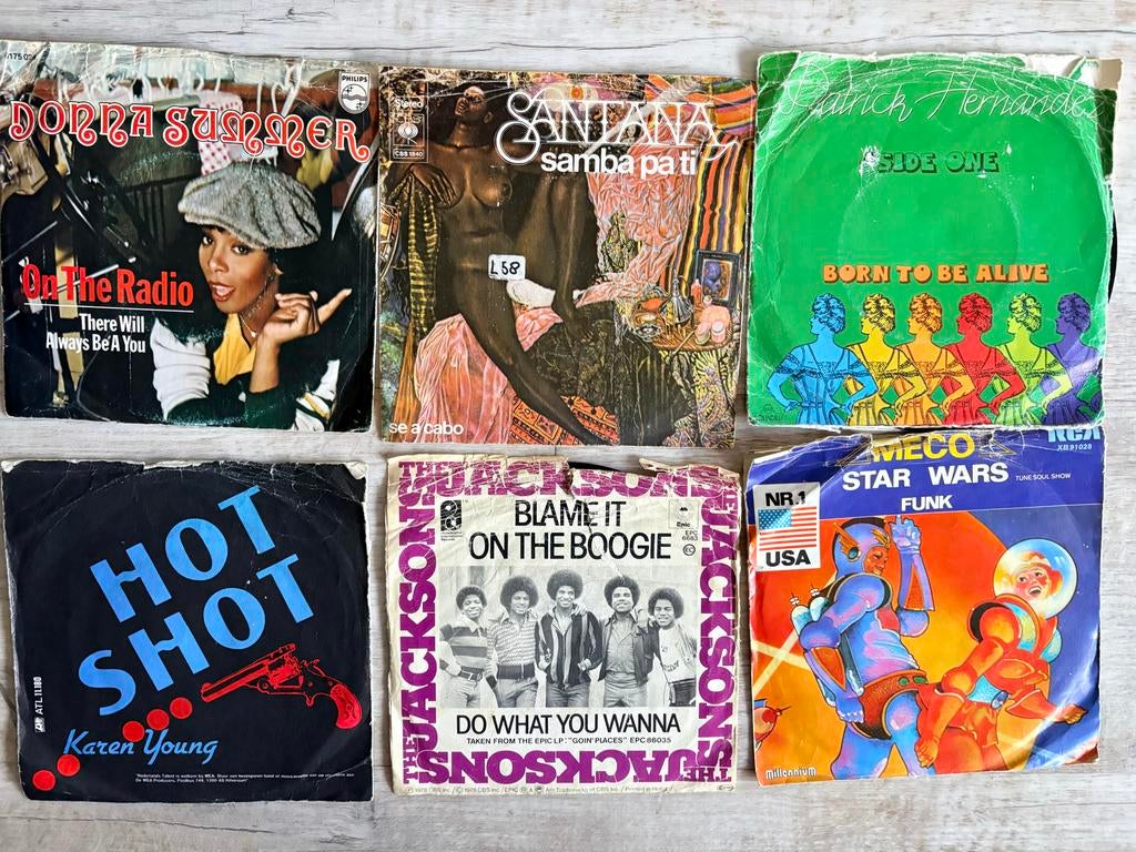 500 Vinyl singles jaren '60, '70, '80, Cd's en Dvd's, Vinyl Singles, Gebruikt, 7 inch, Single, Ophalen of Verzenden