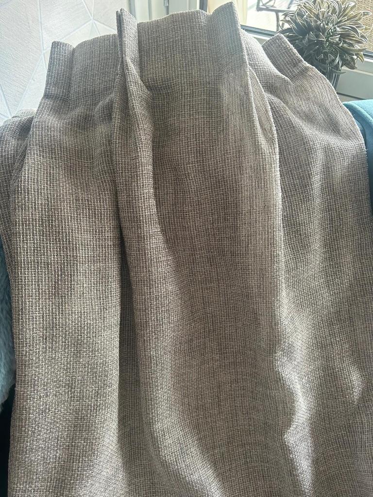 Vitrages In Between grijs 500 cm breed - 250 hoog - 3 delen, Ophalen, Gebruikt, Grijs, 200 cm of meer