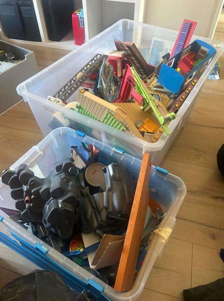 2 mega bakken voo playmobil, Ophalen, Gebruikt