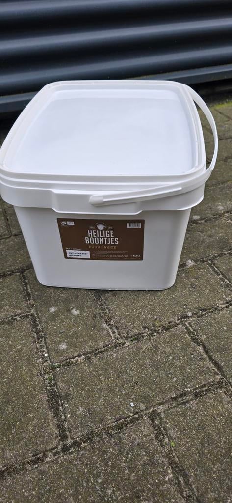 3x emmer 5kg per emmer verse koffie bonen, Ophalen of Verzenden, Nieuw