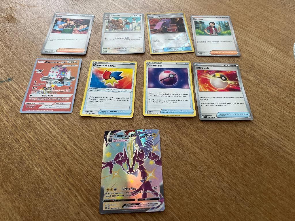 Pokémon kaarten, Ophalen of Verzenden, Zo goed als nieuw, Meerdere kaarten