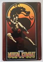 MORTAL KOMBAT : METALEN Arcade Wandbord retro poster, Ophalen of Verzenden, Nieuw