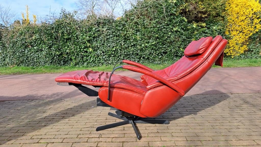 Prominent model Humberto sta op stoel Relax fauteuil accu, Huis en Inrichting, Fauteuils, Ophalen, Gebruikt, Minder dan 75 cm