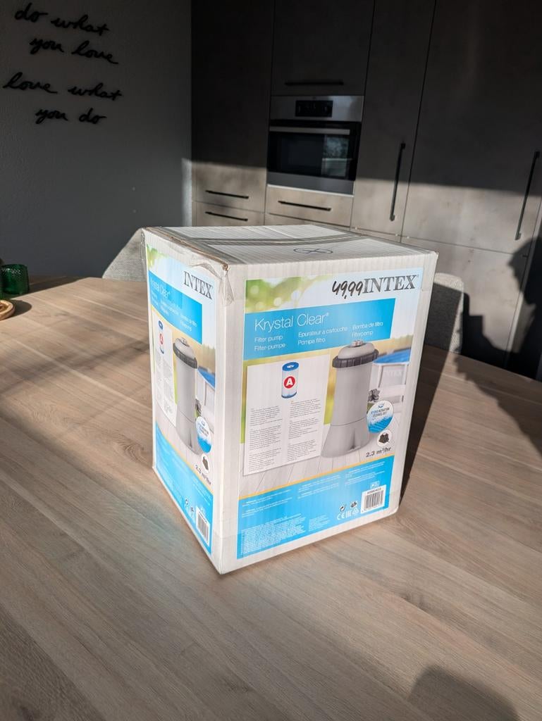 Intex zwembad pomp, Zonder vriesvak, Nieuw, Minder dan 75 liter, 160 cm of meer