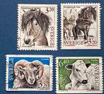 137. Zweden mi serie 1804 / 07 gestempeld => Dieren, Verzenden, Zweden, Gestempeld