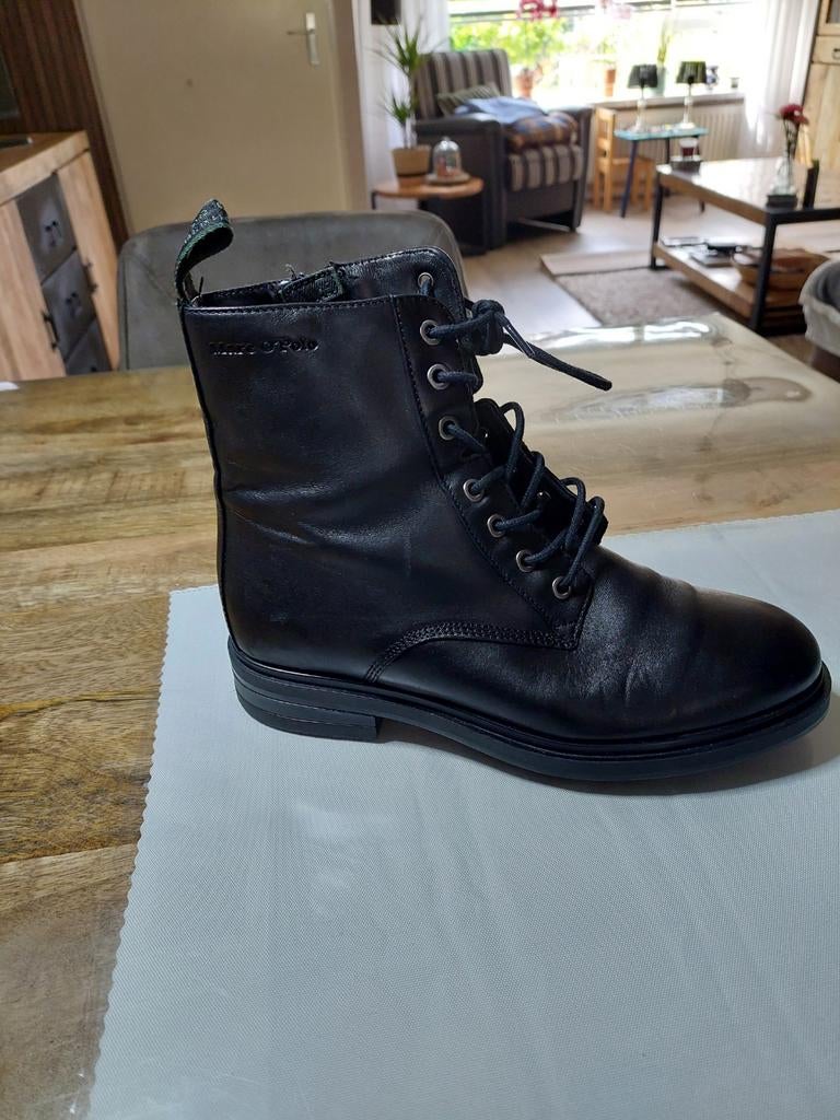 Marco Polo dames laarzen, Ophalen of Verzenden, Zo goed als nieuw, Zwart, Hoge laarzen