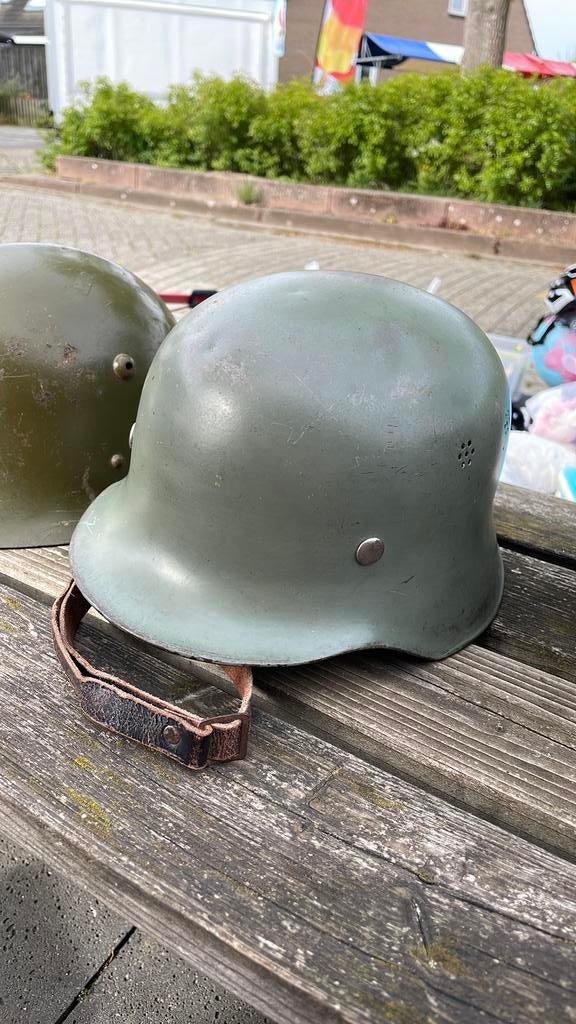 Duitse helm, Verzamelen, Ophalen of Verzenden, Duitsland, Helm of Baret