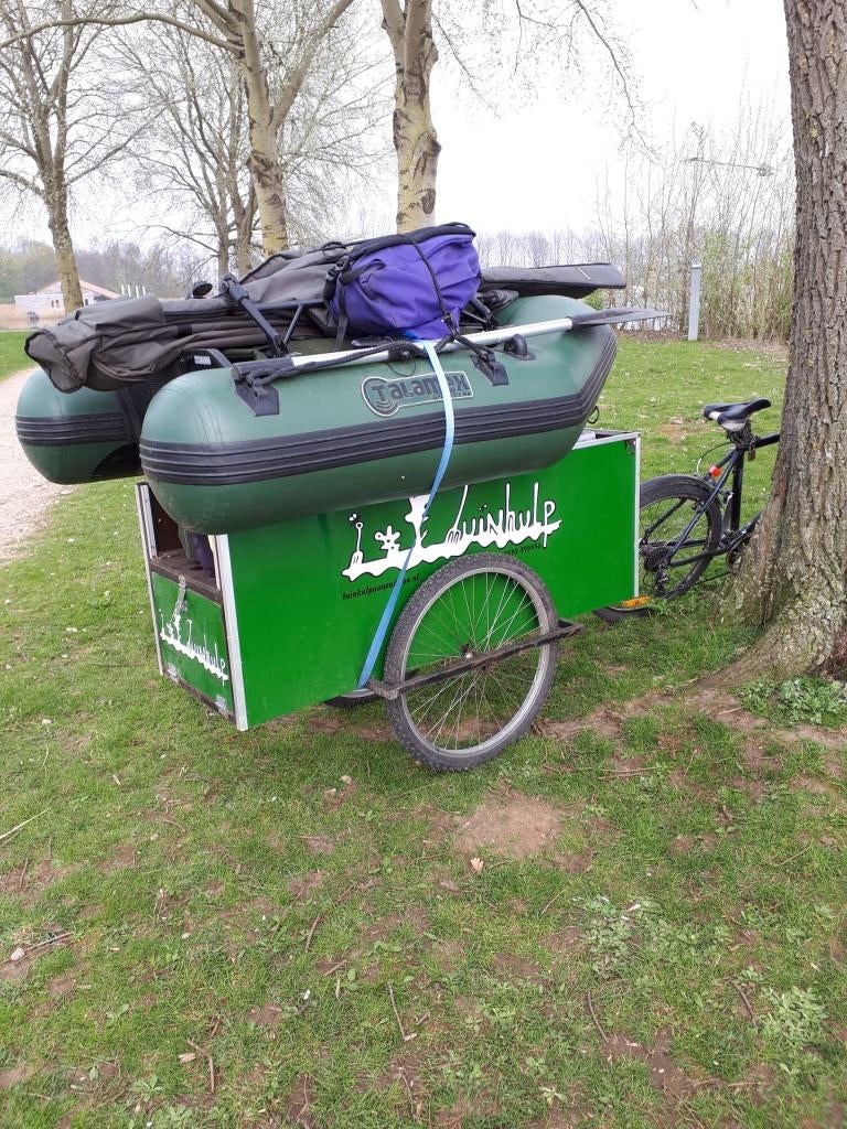 Fietskar voor vissen of werkzaamheden | viskar, Fietsen en Brommers, Ophalen, Gebruikt, Kinderkar