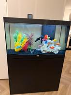 Compleet aquarium 100 cm met meubel, pomp en accessoires, Dieren en Toebehoren, Verzenden, Zo goed als nieuw, Leeg aquarium