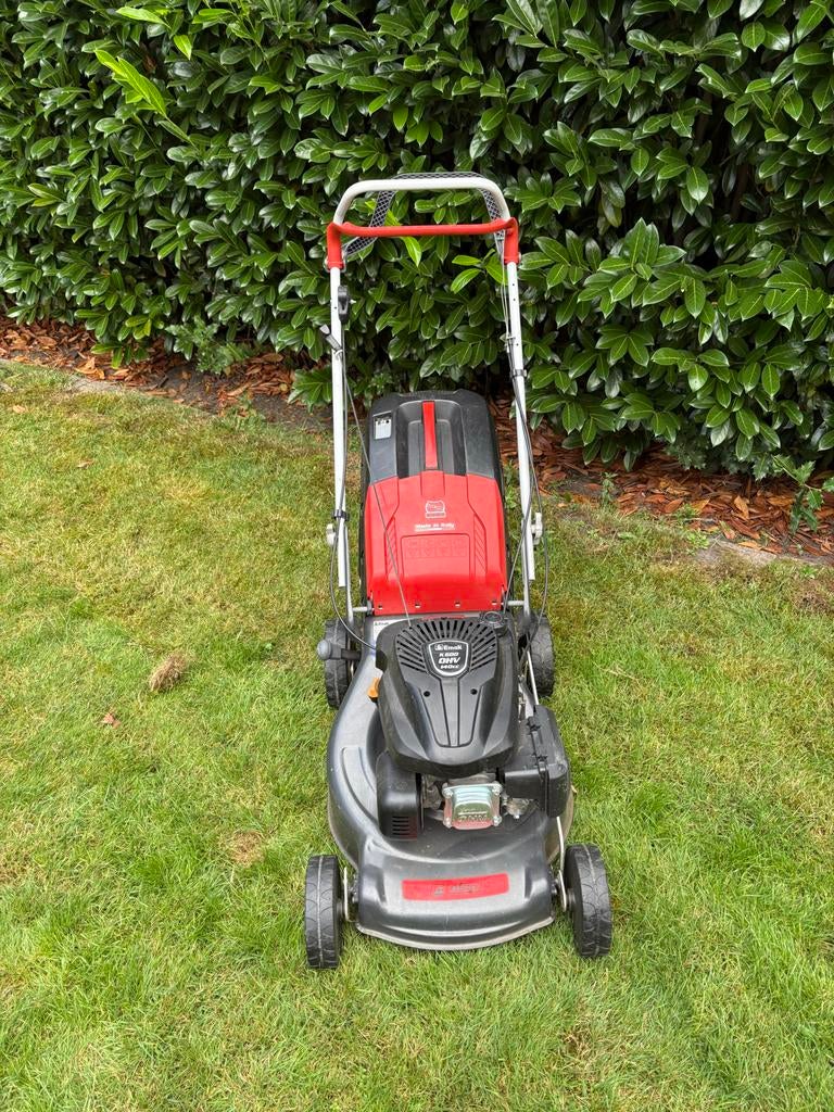 Grasmaaier Efco LR48 TK Comfort Plus, Tuin en Terras, Grasmaaiers, Gebruikt, Benzine-grasmaaier, Mulchfunctie, Ophalen of Verzenden