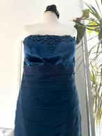 Elegante lange Bruids-/Avondjurk JJ'S House - Maat M, Maat 38/40 (M), Galajurk, Blauw, Ophalen of Verzenden