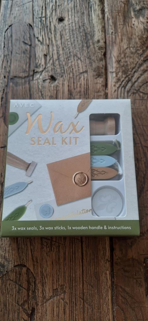 Avec Wax Seal Kit, Ophalen of Verzenden