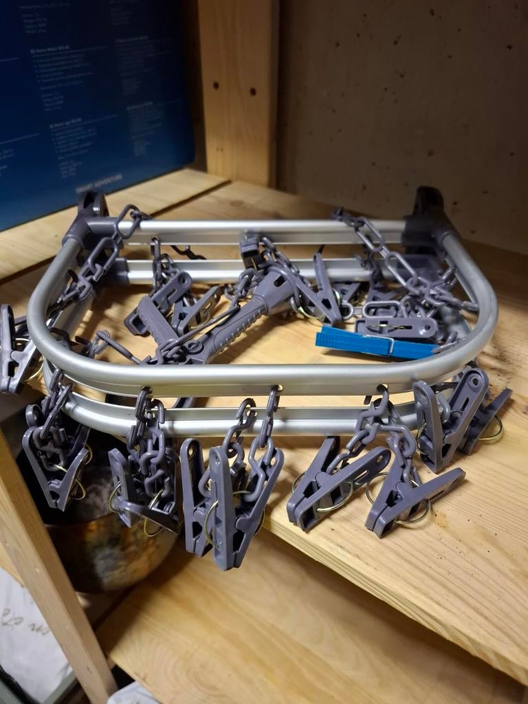 Camping strijkijzer en hangend droogrek, Ophalen of Verzenden, Nieuw