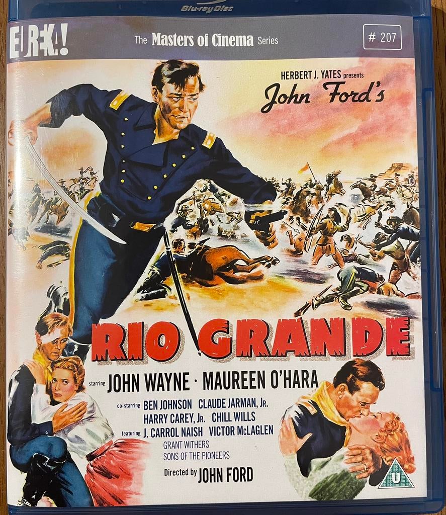 Rio Grande John Ford * Eureka The Masters Of Cinema Series, Cd's en Dvd's, Blu-ray, Ophalen of Verzenden, Zo goed als nieuw, Klassiekers