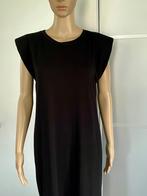 J166 Naif maat 40 Lange katoenen jurk jurkje zwart katoen, Maat 38/40 (M), Zwart, Naif, Ophalen of Verzenden