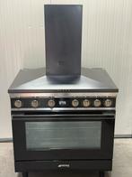SMEG CPF9IPBL Fornuis met Afzuigkap - Zo goed als nieuw, Witgoed en Apparatuur, Fornuizen, De laan 8, Bella, Hete lucht, 60 cm of meer